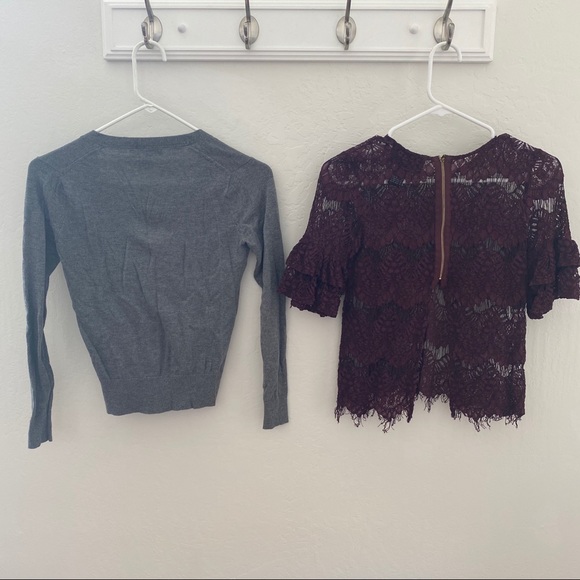 7 pack of Petite XXS cardigans, shirts & sweaters! - Picture 4 of 8